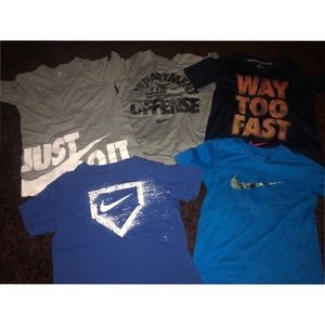 5 Nike shirts